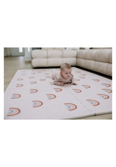 Free2Play Pěnová hrací podložka Puzzle 6 ks Rainbow