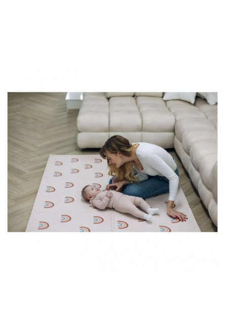 Free2Play Pěnová hrací podložka Puzzle 6 ks Rainbow