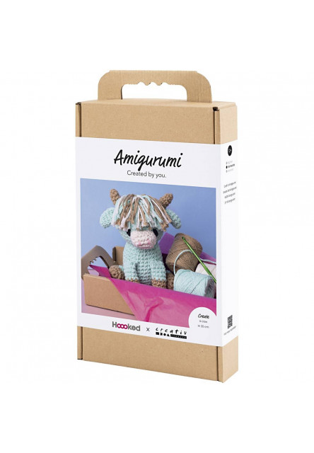 Sada na háčkování Amigurumi kravička