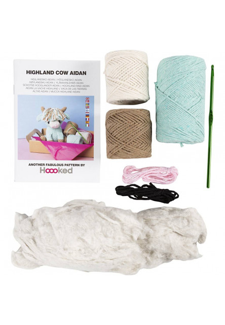 Sada na háčkování Amigurumi kravička