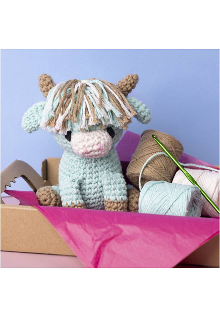 Sada na háčkování Amigurumi kravička