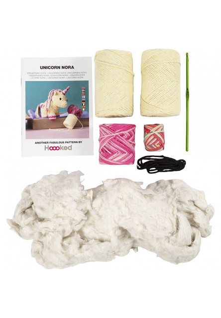 Sada na háčkování Amigurumi jednorožec