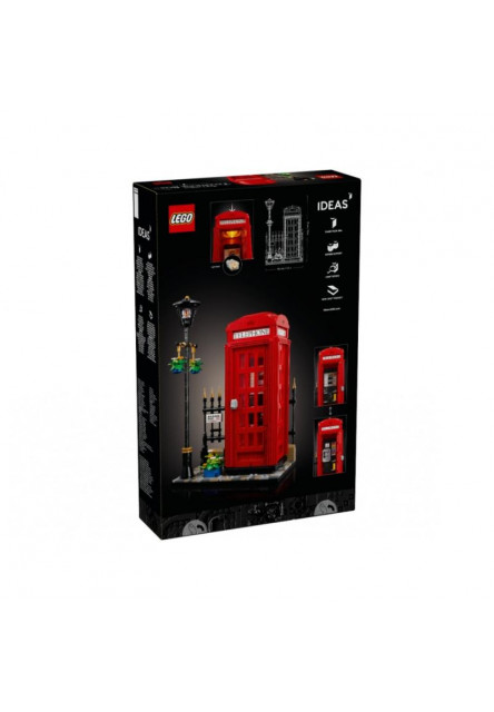 LEGO® Ideas Červená londýnská telefonní budka