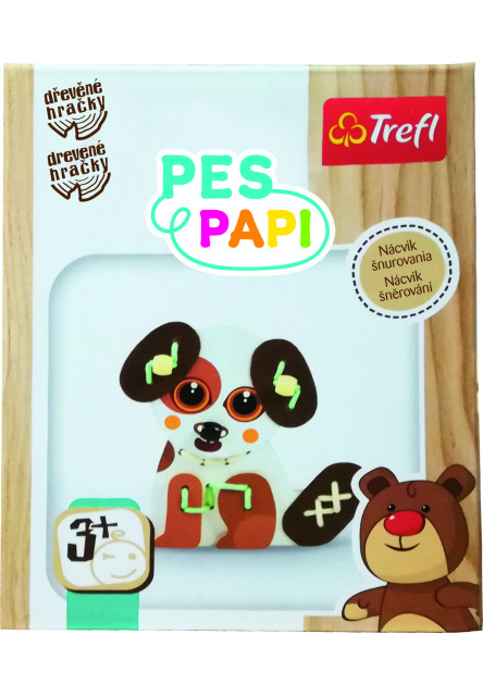 Trefl Drevená hračka Pes Papi