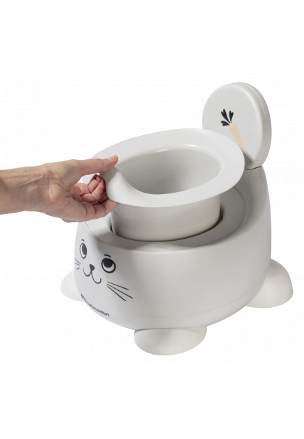 Nočník Comfort králík Grey