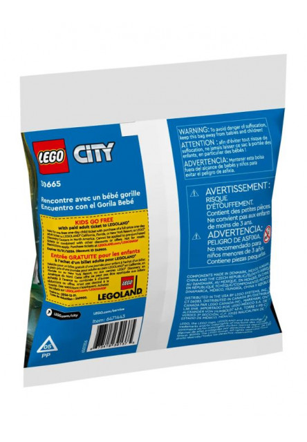 LEGO® Setkání s mládětem gorily