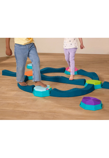 Překážková dráha se stupínky hudební Balance & Groove