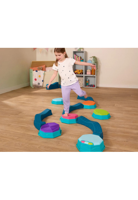 Překážková dráha se stupínky hudební Balance & Groove