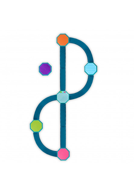 Překážková dráha se stupínky hudební Balance & Groove