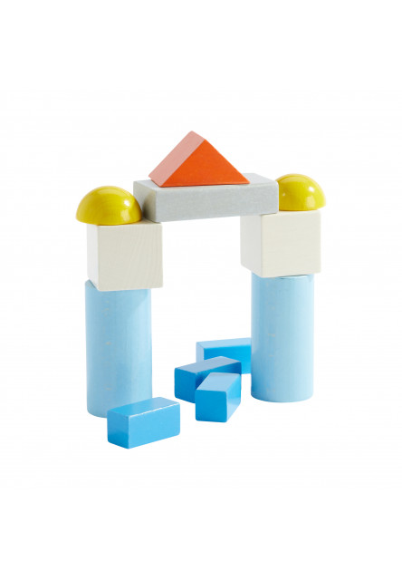 Základné stavebné bloky viacfarebné, stredná sada