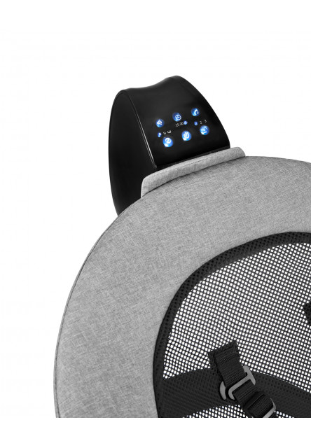 Houpací lehátko elektrické Zazu Grey