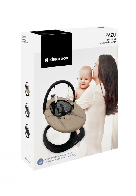 Houpací lehátko elektrické Zazu Beige