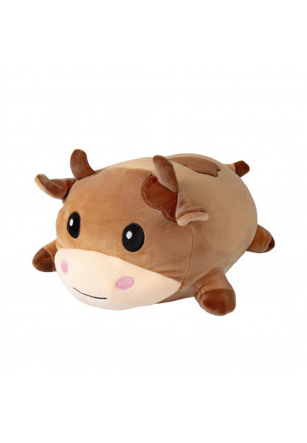 Plyšový vankúš - Kravička