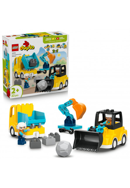 Vozidlá na stavbe 3 v 1