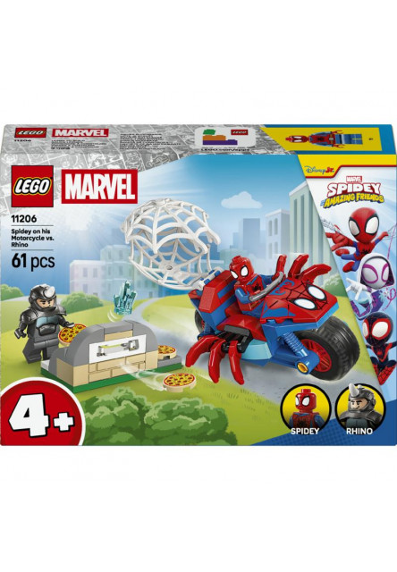 Spidey na motorke vs. Rhino