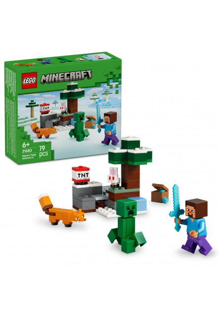 Steve a dobrodružstvo v tajge