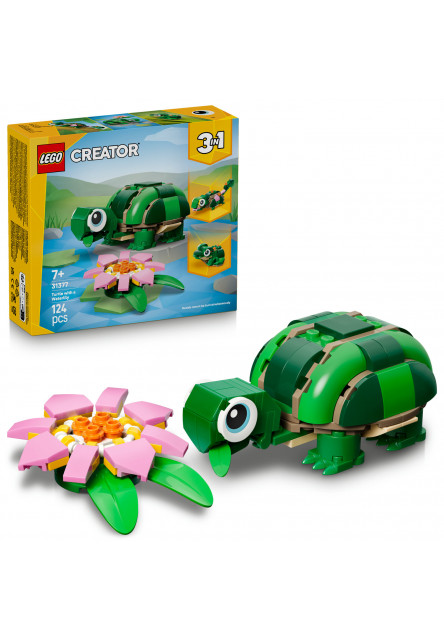 Korytnačka s leknom