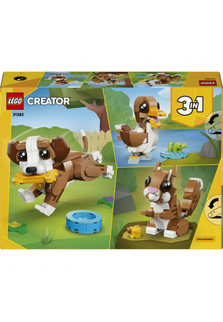 Roztomilé zvieratká: Hravé šteniatko