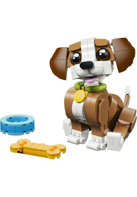 Roztomilé zvieratká: Hravé šteniatko