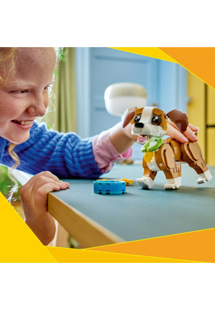 Roztomilé zvieratká: Hravé šteniatko