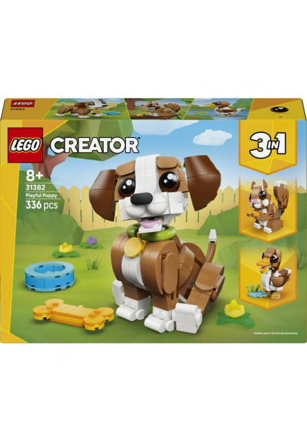 Roztomilé zvieratká: Hravé šteniatko