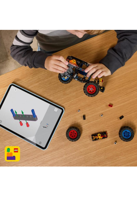 Monster Jam™ Grave Digger™ Oheň a ľad