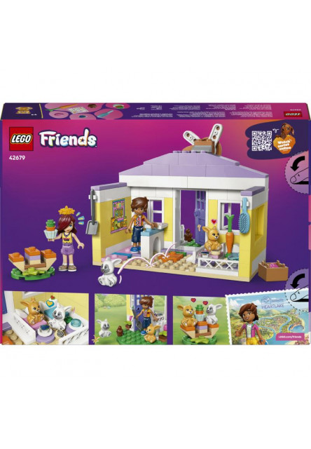 Hotel pre zajačikov v mestečku Heartlake