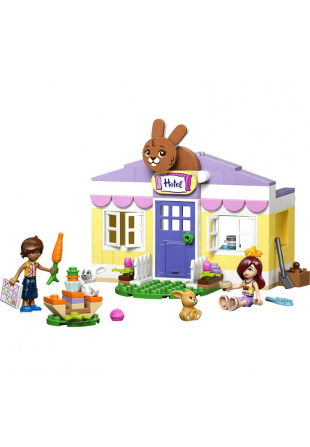 Hotel pre zajačikov v mestečku Heartlake