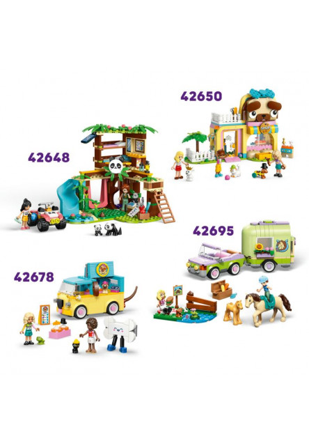 Hotel pre zajačikov v mestečku Heartlake