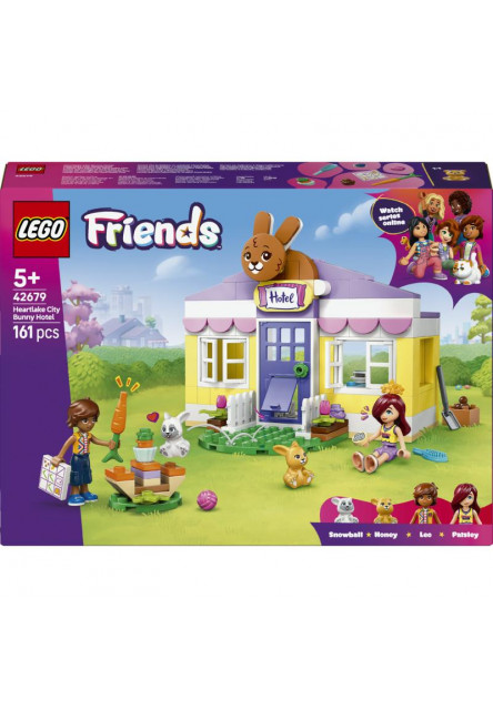 Hotel pre zajačikov v mestečku Heartlake