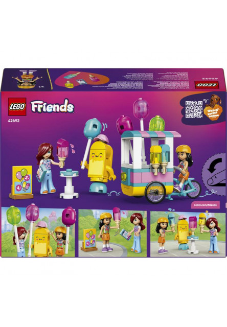 Stánok so zmrzlinou a balónmi