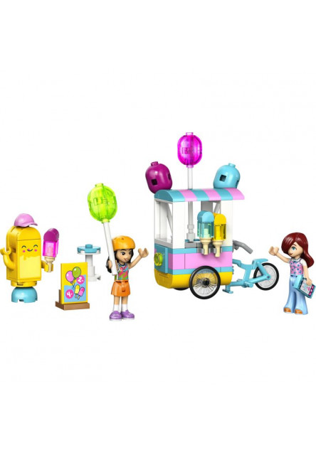 Stánok so zmrzlinou a balónmi