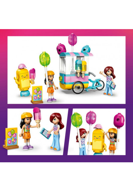 Stánok so zmrzlinou a balónmi