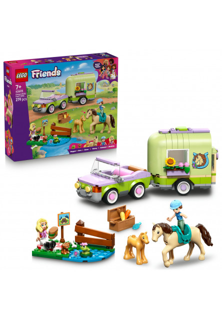 Príves s koňom a žriebätkom