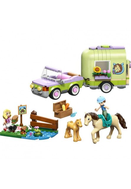 Príves s koňom a žriebätkom