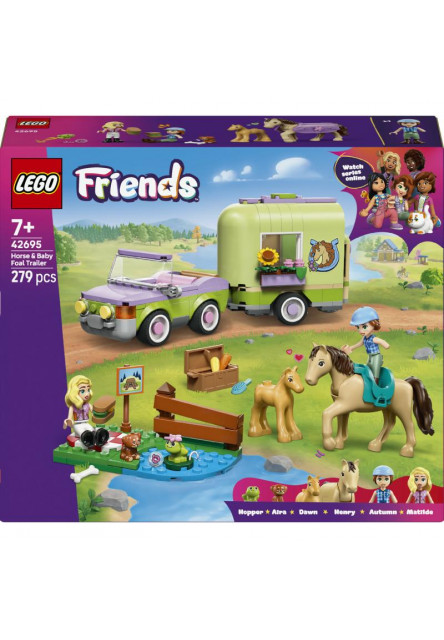 Príves s koňom a žriebätkom