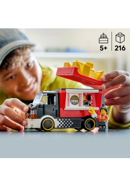 Pojazdné občerstvenie s hranolkami