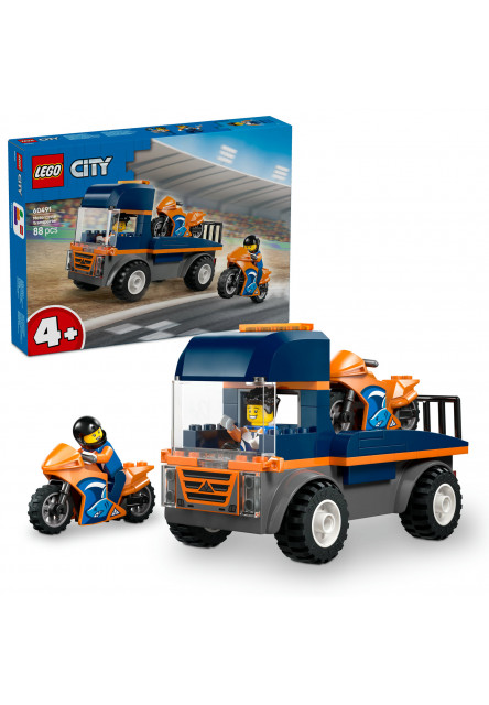 Kamión na prepravu motoriek