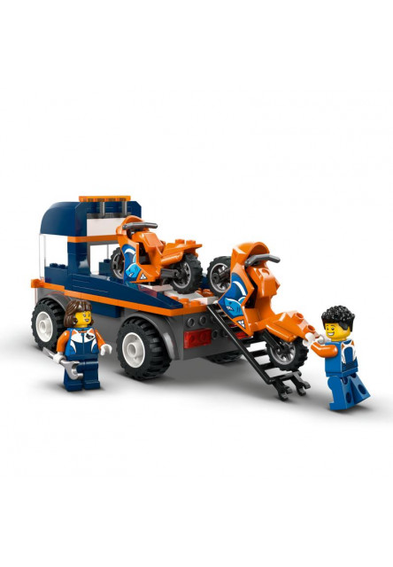 Kamión na prepravu motoriek