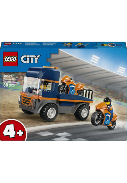 Kamión na prepravu motoriek