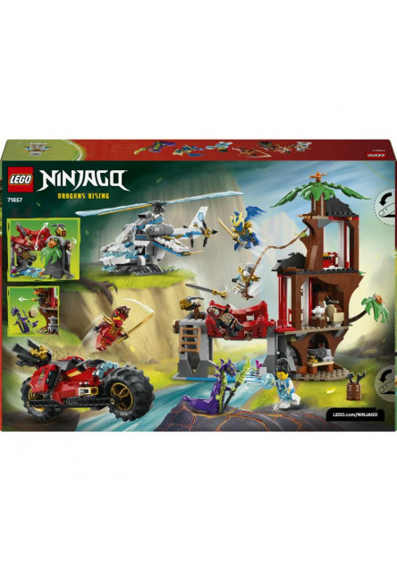 Súboj nindža vozidiel a domček na strome