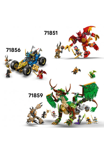 Súboj nindža vozidiel a domček na strome