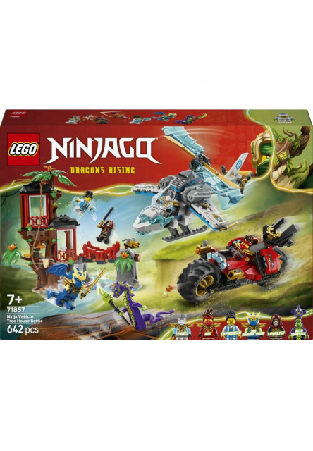 Súboj nindža vozidiel a domček na strome