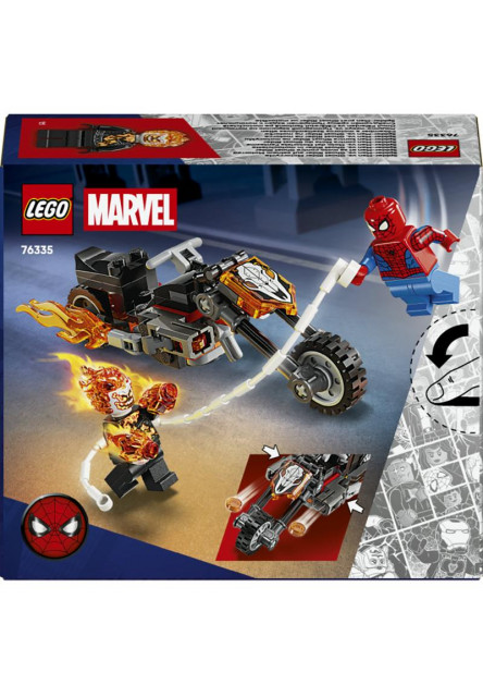 Spider-Man vs. Ghost Rider na motorke