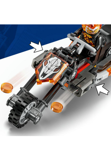 Spider-Man vs. Ghost Rider na motorke