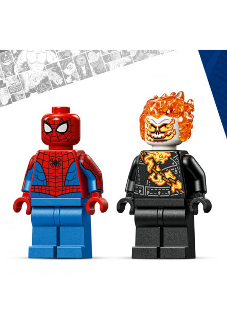 Spider-Man vs. Ghost Rider na motorke