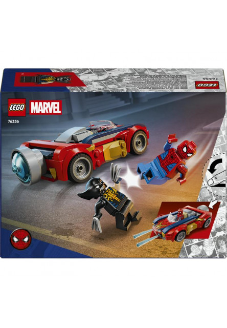 Spider-Man a auto vs. venomizovaný Wolverine