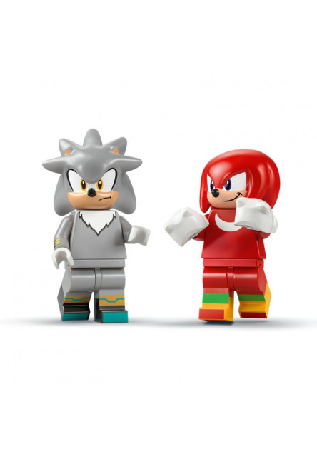 Silver a jeho auto vs. Knuckles a jeho monster truck