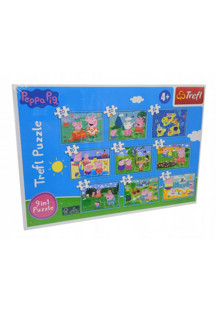 Trefl Puzzle 9in1 - Peppa Pig