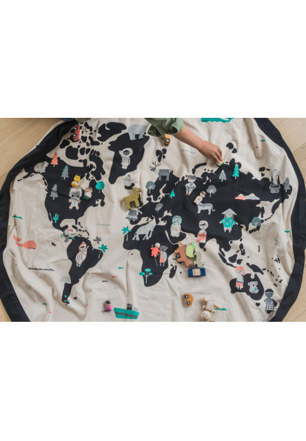 vak na hračky Worldmap